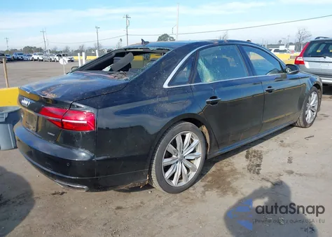 2017 Audi A8 L 3.0T из США, поврежденный, VIN WAU44AFD7HN011126